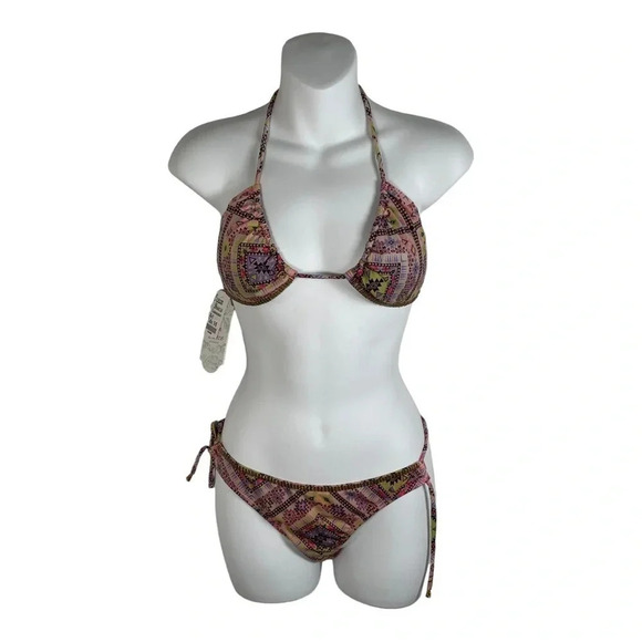 NWT-OCEAN BREEZE SWIMWEAR‎ Triangle Bikini 👙 - Picture 2 of 7